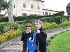 Brunetta e Riondino a Casa Bonaparte a San Genesio (14471 bytes)